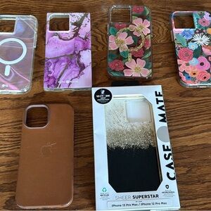 Case-Mate Floral and Marble iPhone Cases - Pink, Purple, Gold